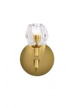  3505W6G - Eren 1 Light Gold Wall Sconce