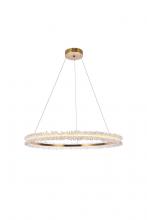  3506D34G - Laurel LED 34 Inch Gold Pendant