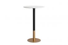 Elegant AF110224WH - 23 inch pub table in white