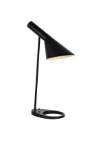  LD2364BK - Juniper 1 light black table lamp