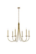  LD810D42BR - Cohen 42 inch pendant in brass