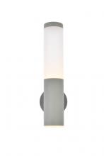  LDOD4020S - Raine Integrated LED wall sconce in silver