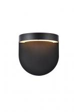 Elegant LDOD4031BK - Raine Integrated LED wall sconce  in black