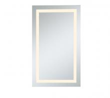 Elegant MRE-6014 - LED Hardwired Mirror Rectangle W24H40 Dimmable 3000K