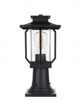  OD304P15BK - Salem 7 inch Outdoor Pendant in Black