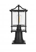  OD312P16BK - Miller 7 inch Outdoor Pendant in Black