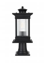  OD316P19BK - Collins 7 inch Outdoor Pendant in Black