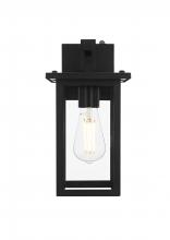  OD324W12BK - Venango 7 inch Outdoor Pendant in Black