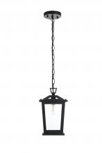  OD333H12BK - Berks 7 inch Outdoor Pendant in Black