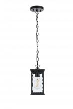  OD336H11BK - Mascher 7 inch Outdoor Pendant in Black