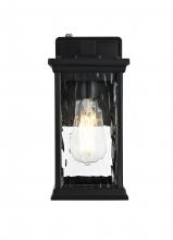  OD336W11BK - Mascher 7 inch Outdoor Pendant in Black