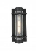  OD368W13BK - Parrish 7 inch Outdoor Pendant in Black