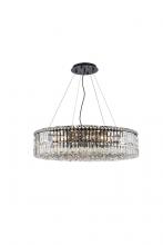  V2030D32BK/RC - Maxime 32 Inch Black Chandelier