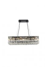  V2034D28BK/RC - MaxIme 28 Inch Black Chandelier