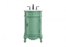  VF10121VM - 21 Inch Single Bathroom Vanity in Vintage Mint