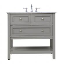  VF27036GR - 36 In. Single Bathroom Vanity Set in Grey