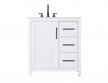  VF29532WH - 32 Inch Single Bathroom Vanity In White