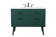  VF41042MGN - 42 Inch Bathroom Vanity in Green