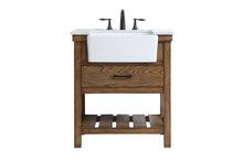 Elegant VF60130DW - 30 inch Single bathroom vanity in driftwood