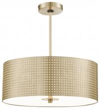  P5743-695 - Grid  3 Light Pendant