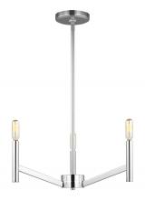  3124303EN-05 - Vector Three Light Chandelier