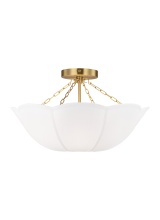 Visual Comfort & Co. Studio Collection AF1212BBS - Stassi Medium Semi Flush Mount