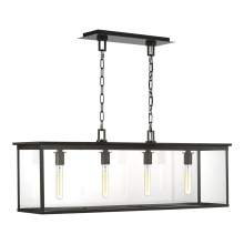 Visual Comfort & Co. Studio Collection CO1214HTCP - Freeport Linear Outdoor Chandelier