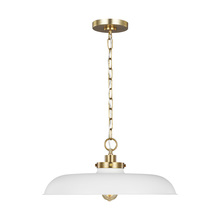  CP1231MWTBBS - Wellfleet Medium Wide Pendant