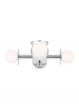  KF1034PN - Nodes Semi-Flush Mount