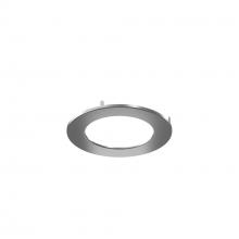  REC-PT4-SN - 4" Recessed add-on trim in Satin Nickel