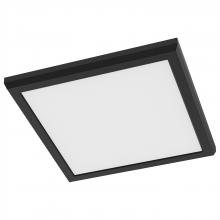  62/1925 - Blink Performer - 11 Watt LED; 9 Inch Square Fixture; Black Finish; 5 CCT Selectable