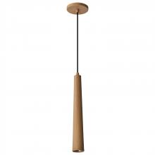  62/830 - Melrose; 12 Watt, 16" LED Pendant; Ash Wood Finish