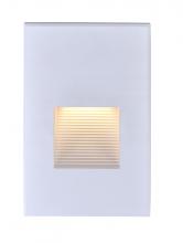  65/405 - LED Vertical Step Light - 3W - 3000K - White Finish - 120V