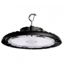  65/786R2 - 200 Watt UFO LED High Bay; 5000K; 28800 Lumens; 120-277 Volt; Black Finish