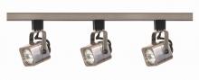  TK347 - 3 Light - MR16 - Square Track Kit - 4 foot Track - Line Voltage - Brushed Nickel