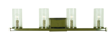  1114 BB - 4-Light Brushed Bronze Compass Sconce