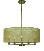  1219 MB - 5-Light Mahogany Bronze Chloe Dining Chandelier