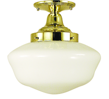  2555 BN - 1-Light Brushed Nickel Taylor Flush / Semi-Flush Mount