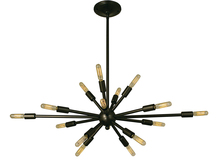  4390 BN - 16-Light Brushed Nickel Simone Chandelier