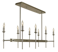  4698 BN - 8-Light Brushed Nickel Chandler Island