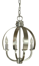  4724 AB - 4-Light Antique Brass Luna Chandelier