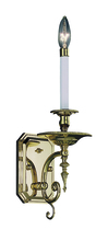  7661 PS - 1-Light Polished Silver Kensington Sconce