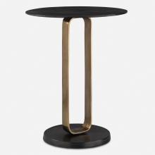  50005 - Uttermost Aperture Brass Accent Table