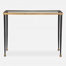  50084 - Uttermost Stiletto Antique Gold Console Table