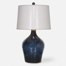  27104 - Lamone Blue Glass Lamp