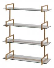  04038 - Auley Gold Wall Shelf