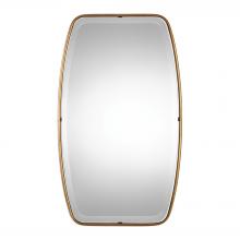  09145 - Canillo Antiqued Gold Mirror