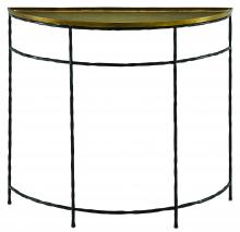  4000-0053 - Boyles Brass Demi-Lune Table