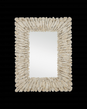  1000-0150 - Beachhead Whitewash Rectangular Mirror