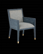  7000-0852 - Santos Vintage Navy Armchair, Barrett Dusk